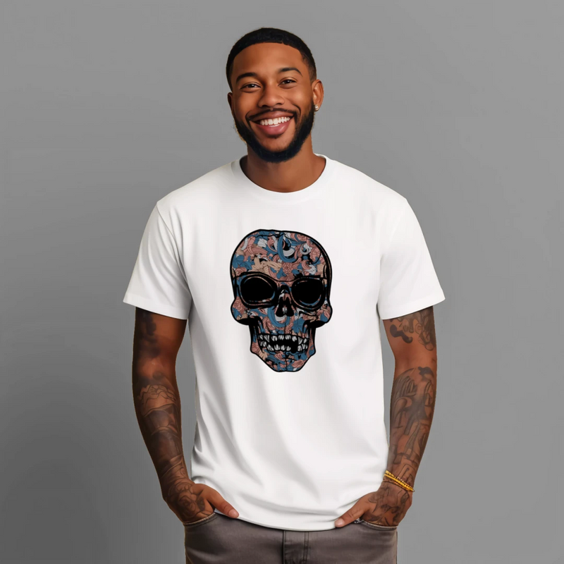 The Floral Skull Tee