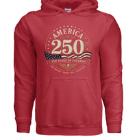 250 years of freedom Hoodie