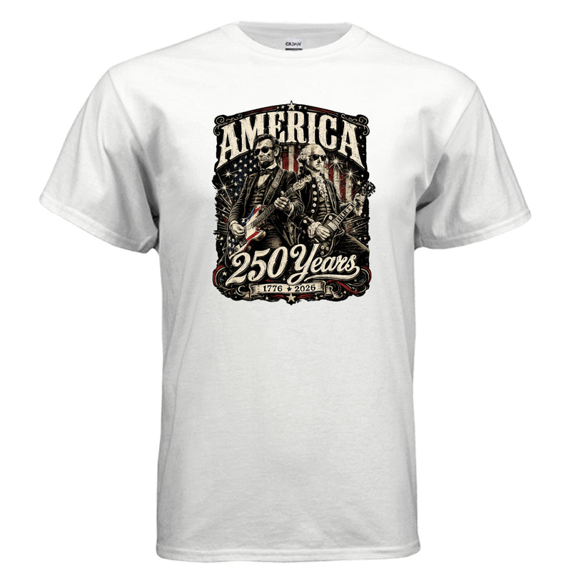 America 250 Years Rock