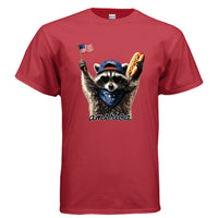 America Raccoon Tee