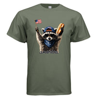 America Raccoon Tee